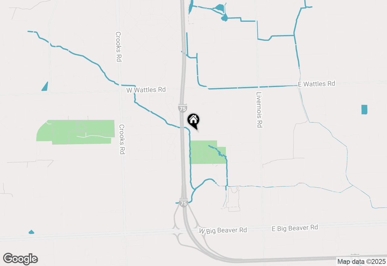 Map of 476 Kirk Lane Drive, Troy, MI 48084