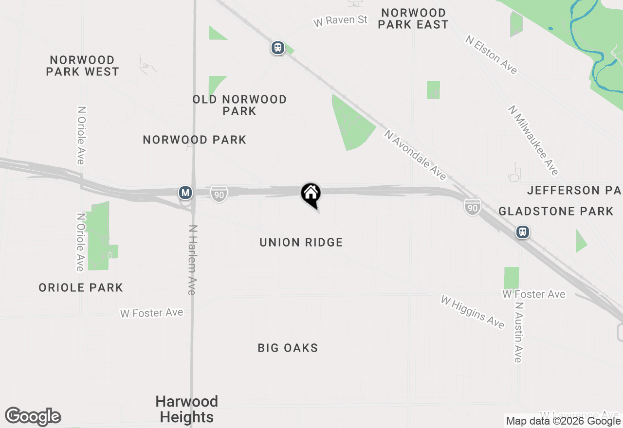 Map of 6767 W Talcott Avenue, Chicago, IL 60656