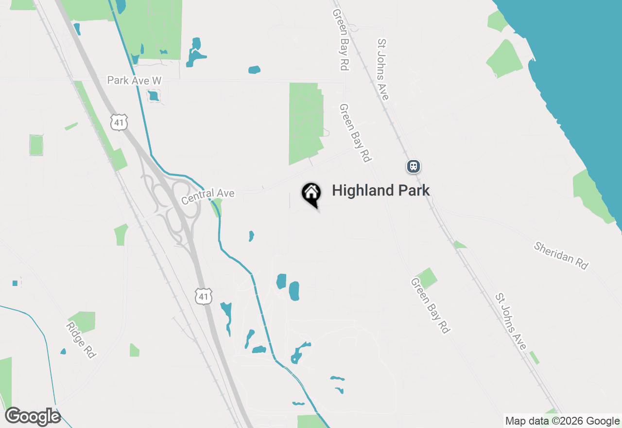 Map of 1516 Mcdaniels Avenue, Highland Park, IL 60035