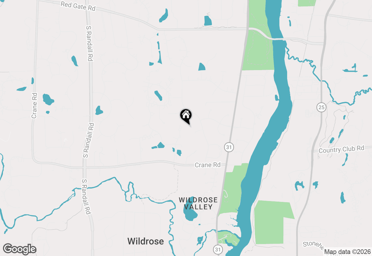 Map of 4N881 Old Farm Road, St. Charles, IL 60175