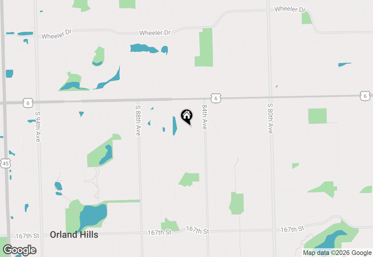 Map of 8514 161st Street, Tinley Park, IL 60487