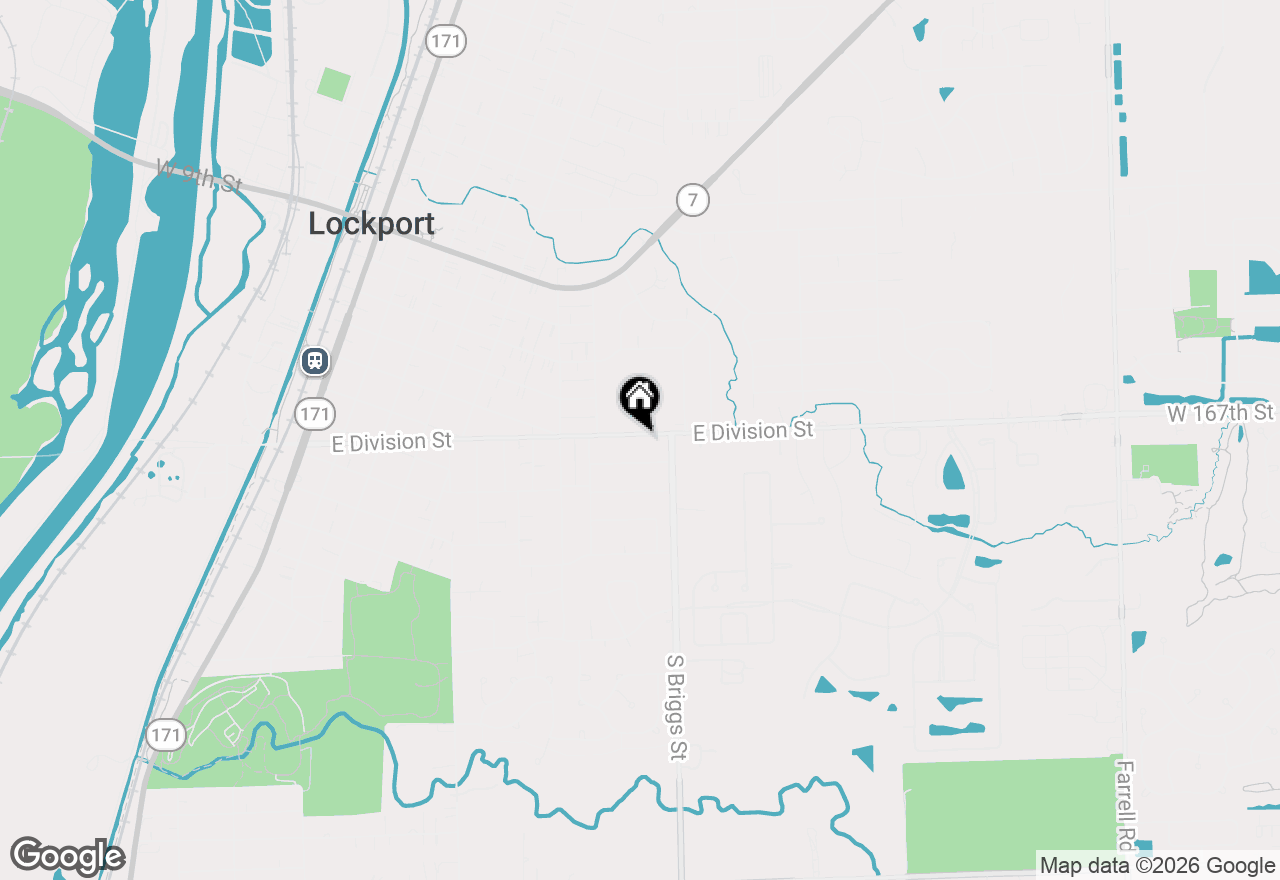 Map of 809 E Division Street, Lockport, IL 60441