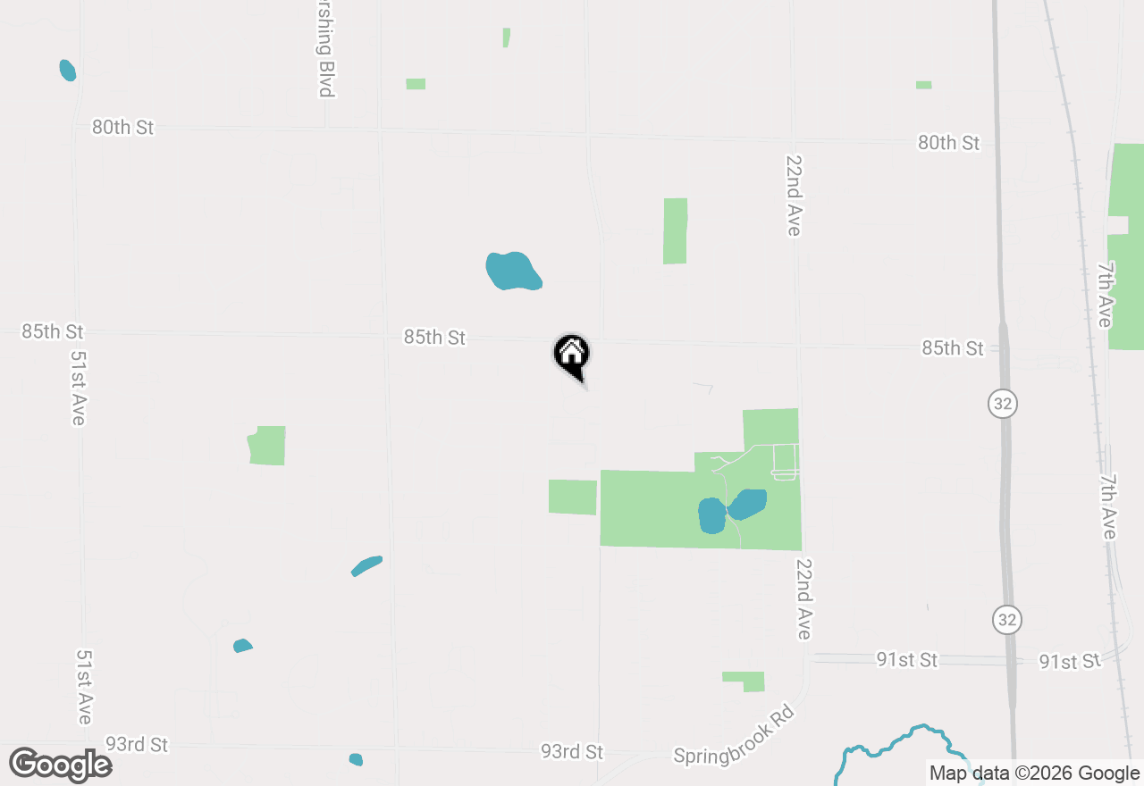 Map of 8631 31st Ct #104, Kenosha, WI 53142