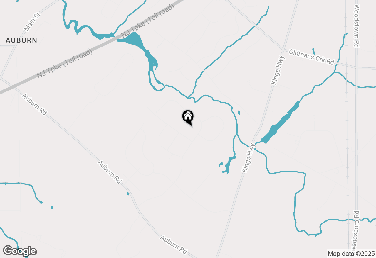 Map of 10 Forsythia Lane, Pilesgrove, NJ 08098