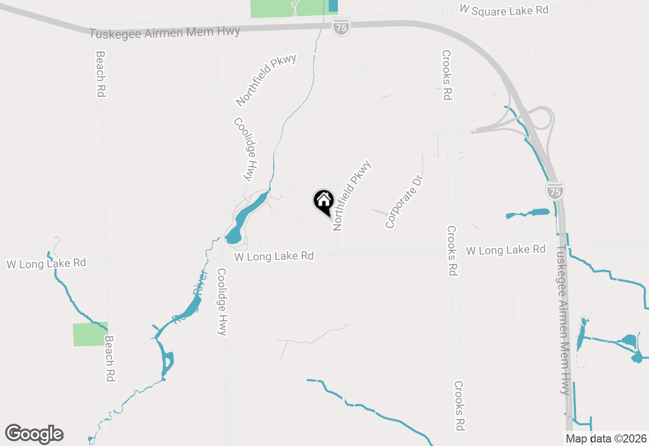 Map of 5084 Buckingham, Troy, MI 48098