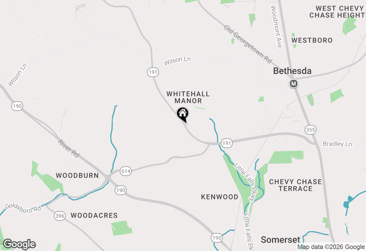 Map of 5410 Bradley Boulevard, Bethesda, MD 20814