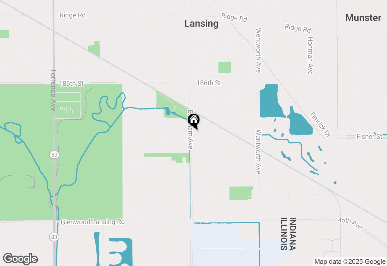 Map of 18855 Burnham Avenue #234, Lansing, IL 60438