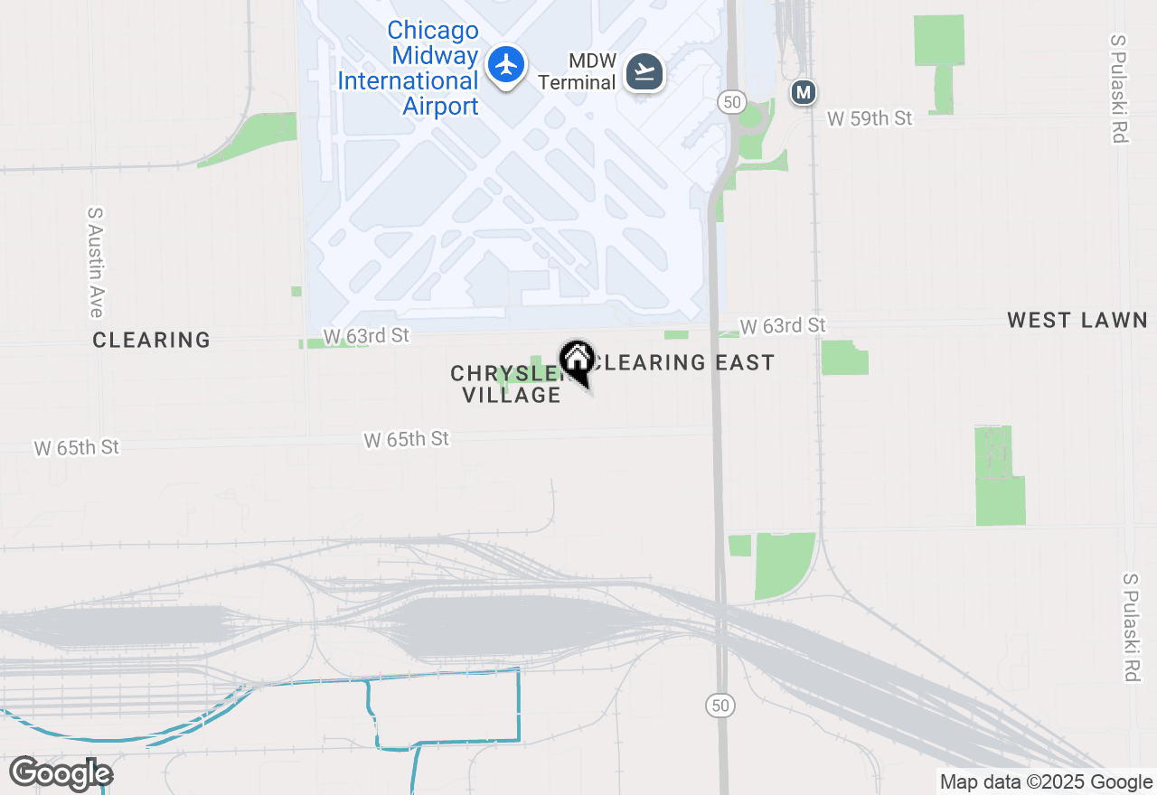 Map of 6411 S Leclaire Avenue, Chicago, IL 60638