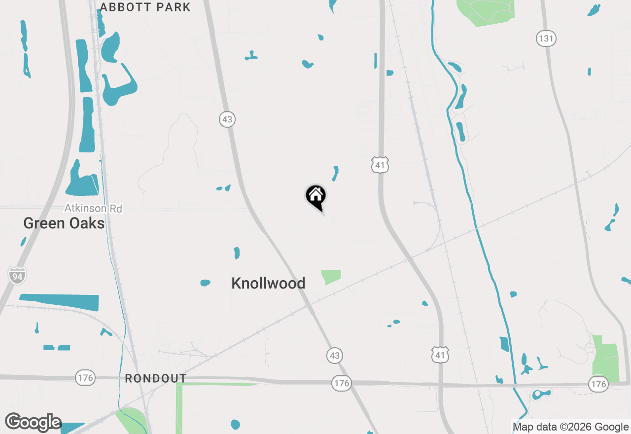 Map of 902 Atkinson Road, Lake Bluff, IL 60044