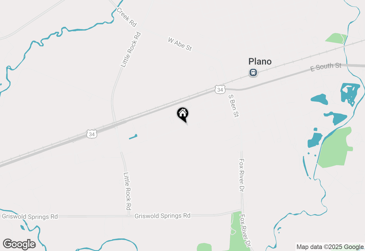 Map of 1006 W Jones Street, Plano, IL 60545