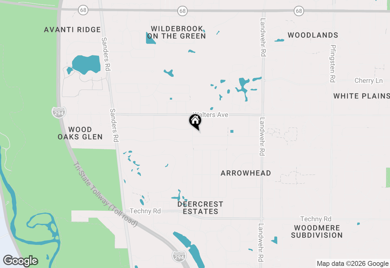 Map of 1473 Arbor Lane, Northbrook, IL 60062