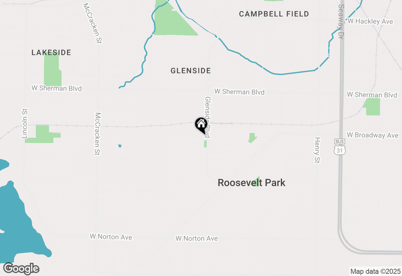 Map of 1434 Cornell Road, Muskegon, MI 49441