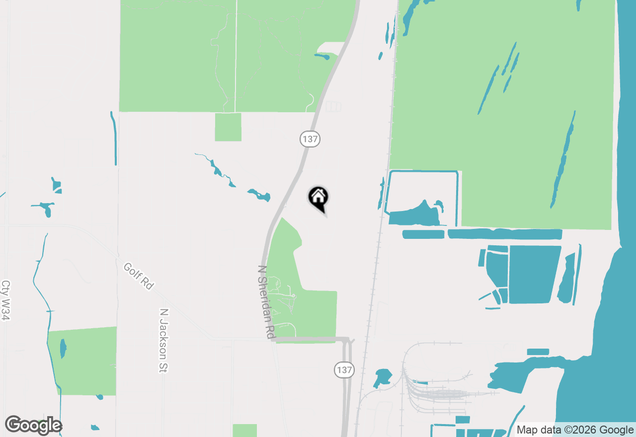 Map of 99 Mariposa Avenue, Waukegan, IL 60087