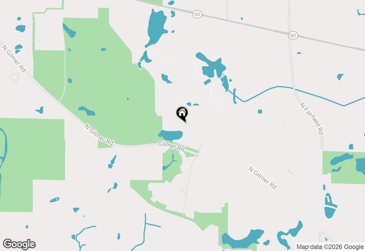 Map of 2870 Glacier Way #C, Wauconda, IL 60084