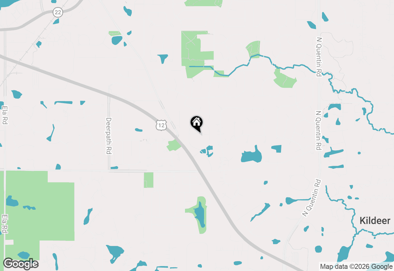 Map of 22573 W Melina Street, Kildeer, IL 60047
