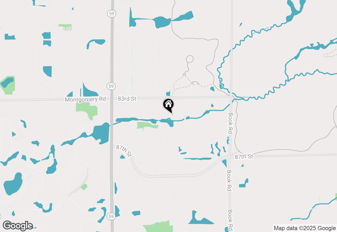 Map of 2527 Boddington Lane, Naperville, IL 60564
