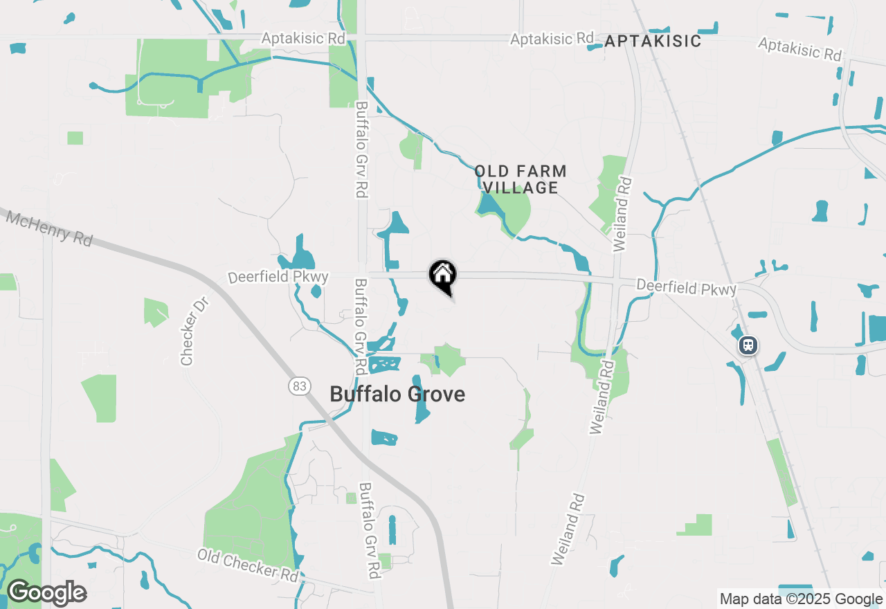 Map of 122 Autumn Court, Buffalo Grove, IL 60089