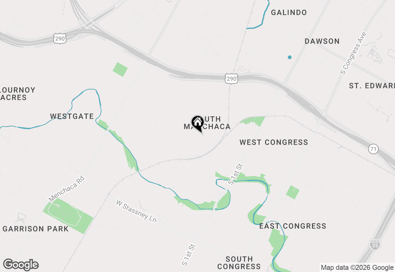 Map of 4602 Jinx Ave, Austin, TX 78745