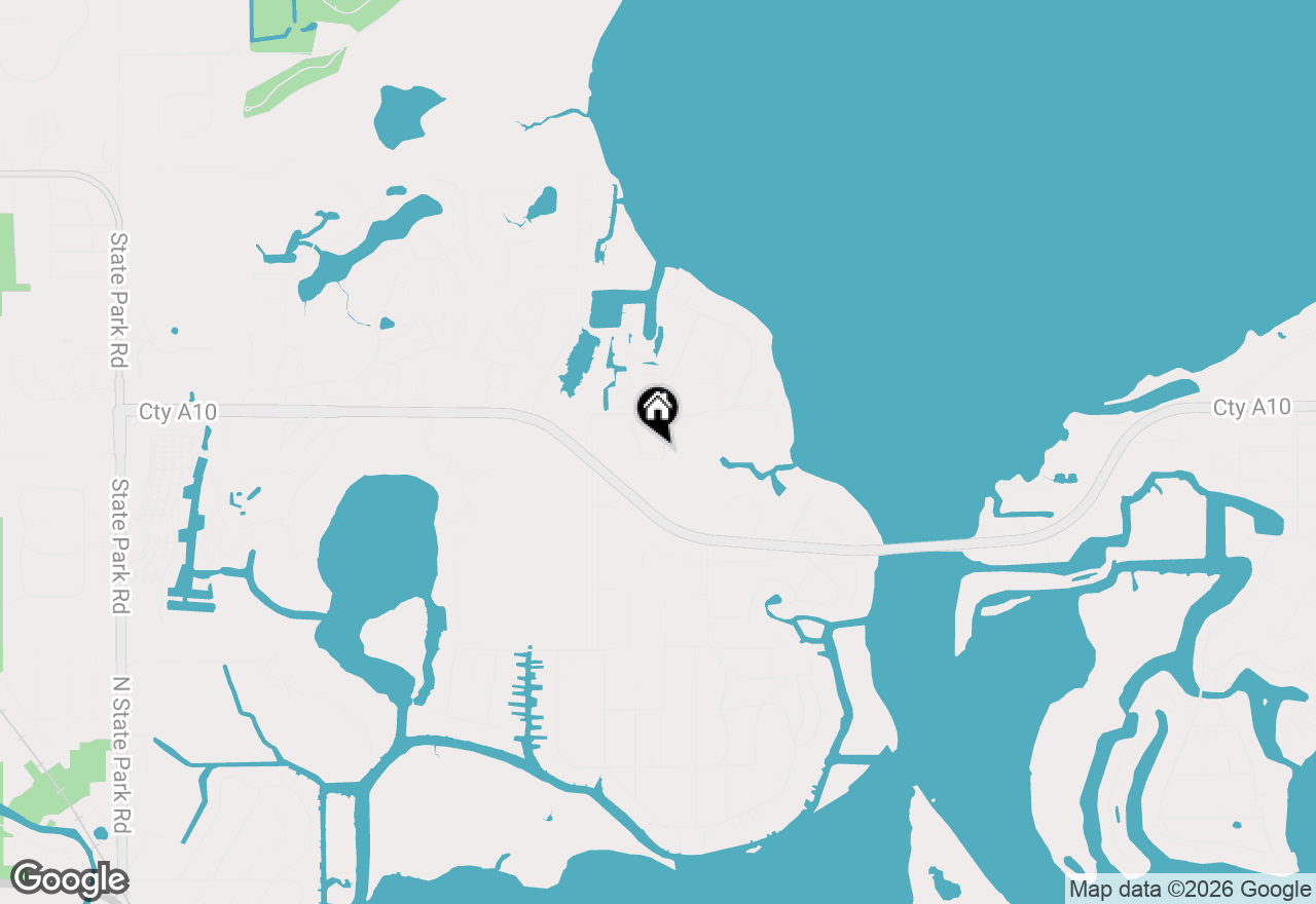 Map of 6962 Brightwater Drive, Fox Lake, IL 60020