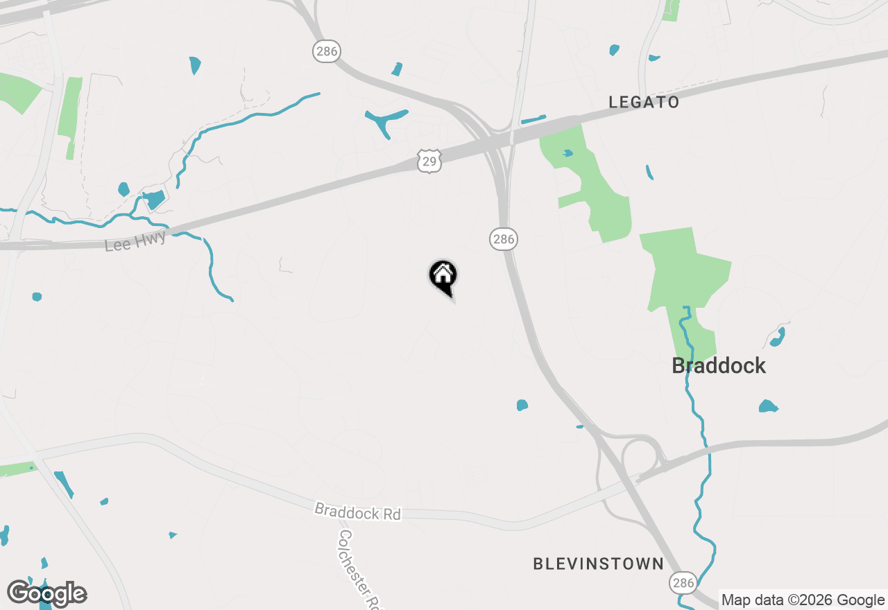 Map of 5200 Gunpowder Road, Fairfax, VA 22030