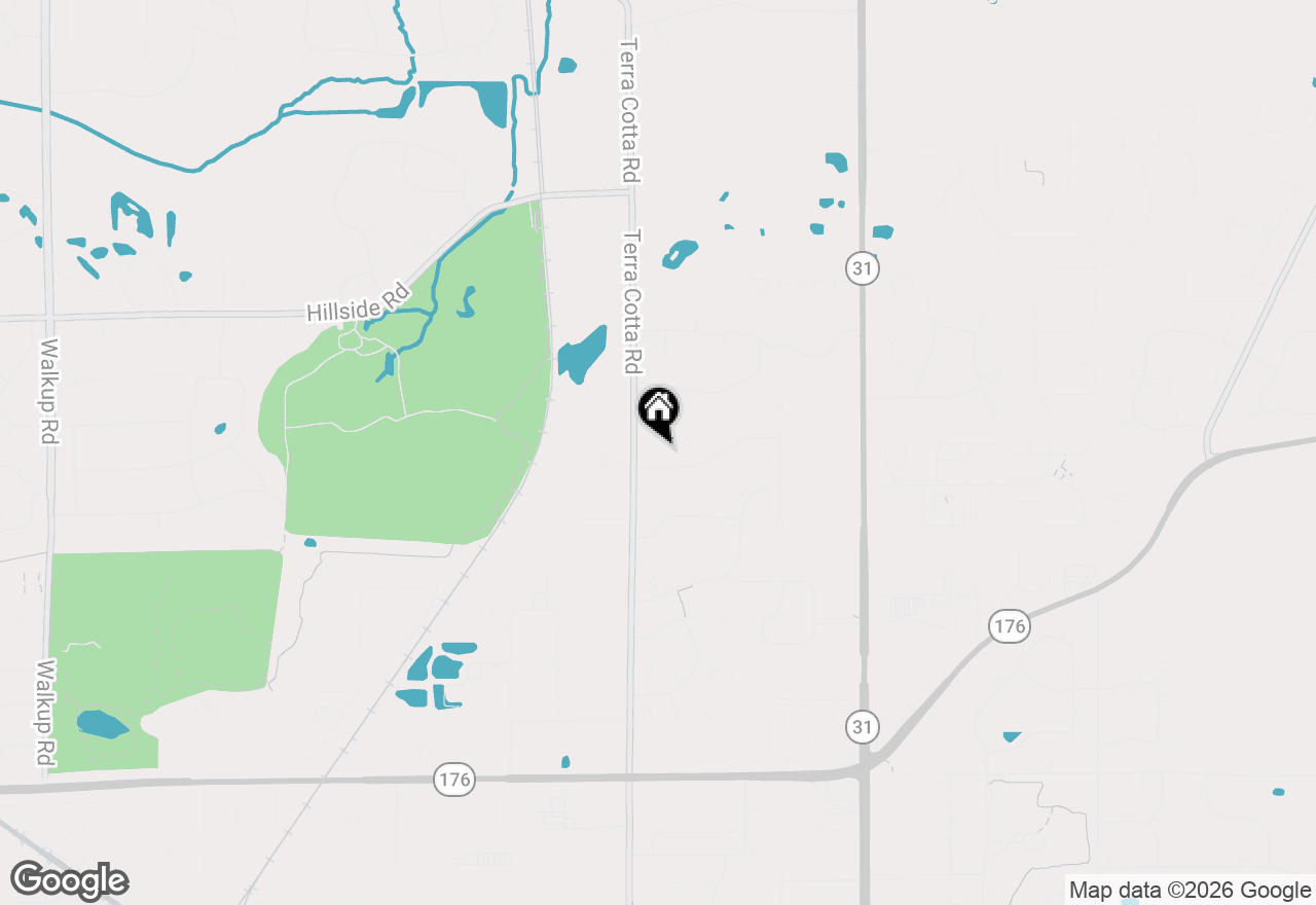 Map of 676 Old Westbury Road, Crystal Lake, IL 60012