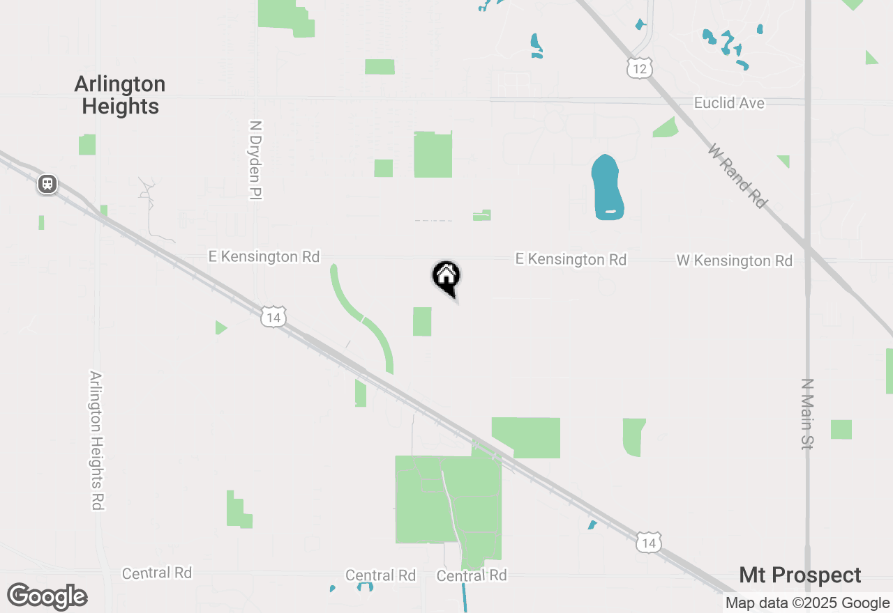 Map of 314 S Prindle Avenue, Arlington Heights, IL 60004