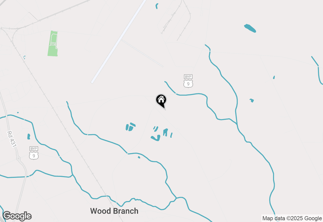 Map of 22421 Cedar Lane, Georgetown, DE 19947