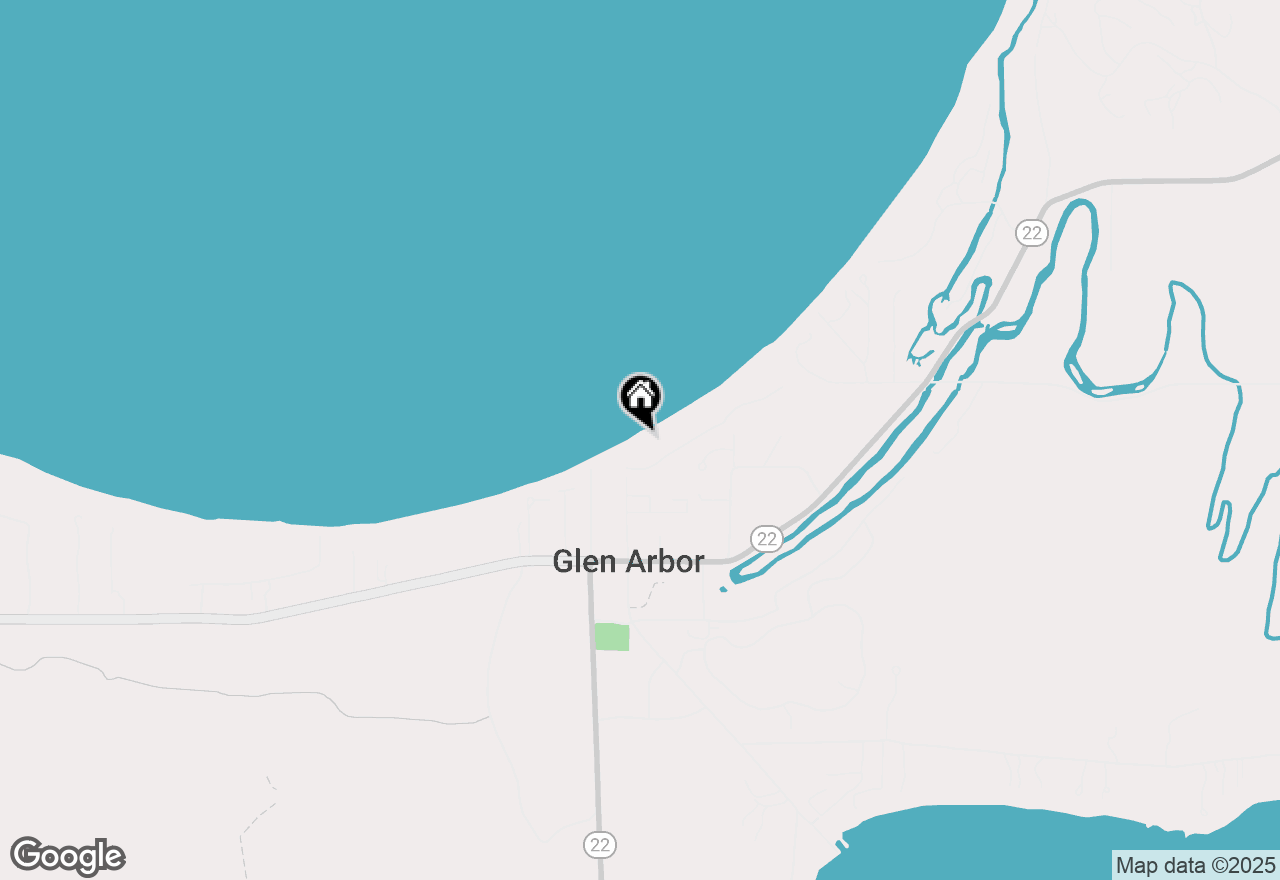 Map of 5707 S Lake Street, Glen Arbor, MI 49636