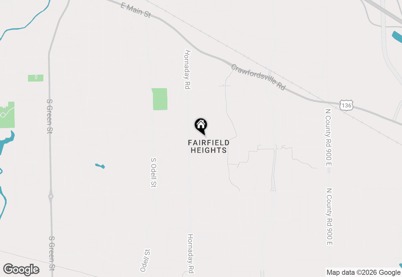 Map of 17 Roselawn Avenue, Brownsburg, IN 46112