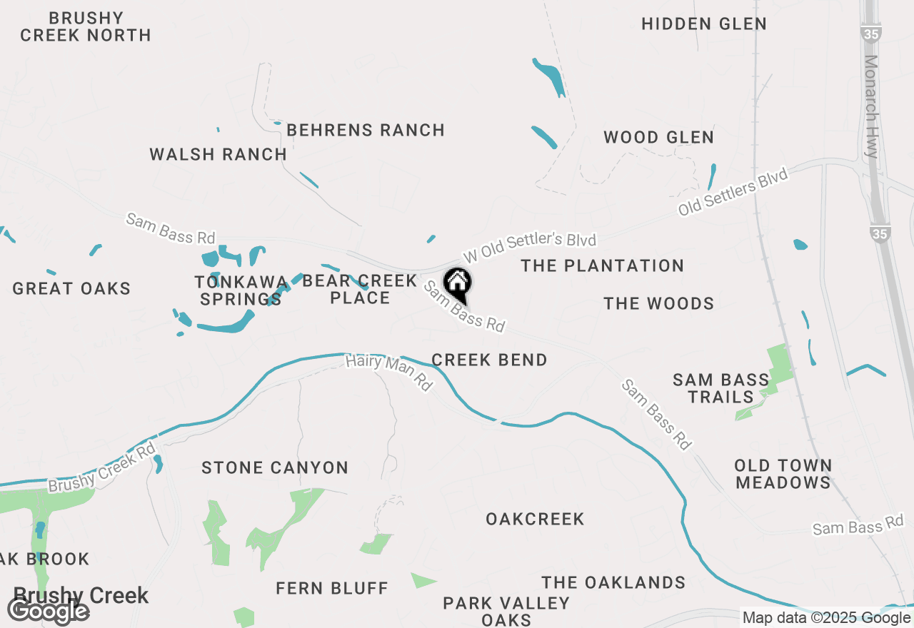 Map of 2605 Sam Bass Rd, Round Rock, TX 78681