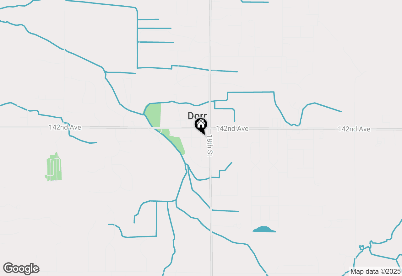 Map of 1804 Cherry Street, Dorr, MI 49323