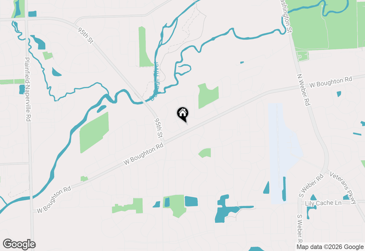 Map of 2 Beaver Creek Court, Bolingbrook, IL 60490