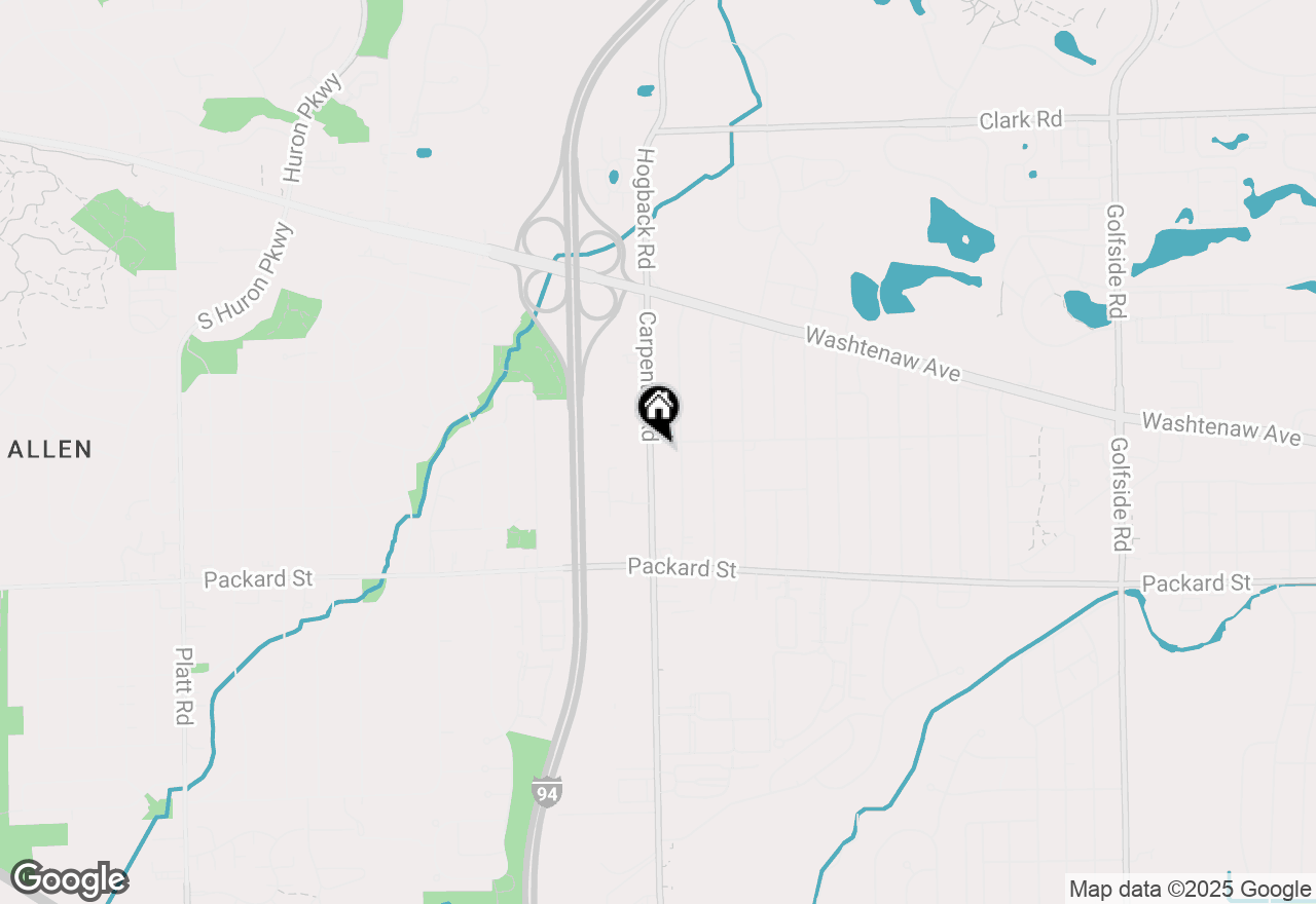 Map of 2711 Carpenter, Ann Arbor, MI 48108