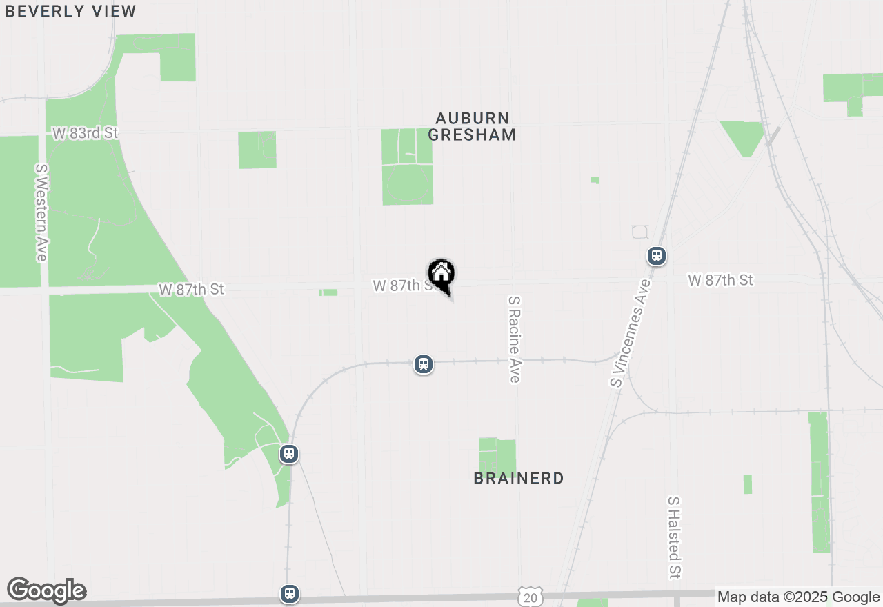 Map of 8729 S Loomis Street, Chicago, IL 60620