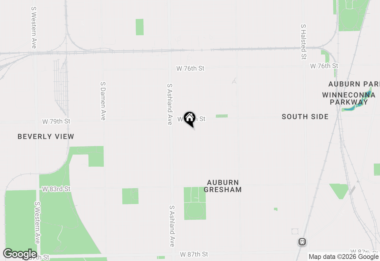 Map of 7943 S Laflin Street, Chicago, IL 60620