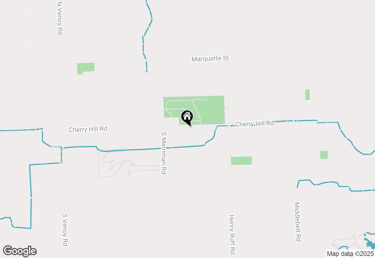 Map of 30915 Cherry Hill Road, Westland, MI 48186