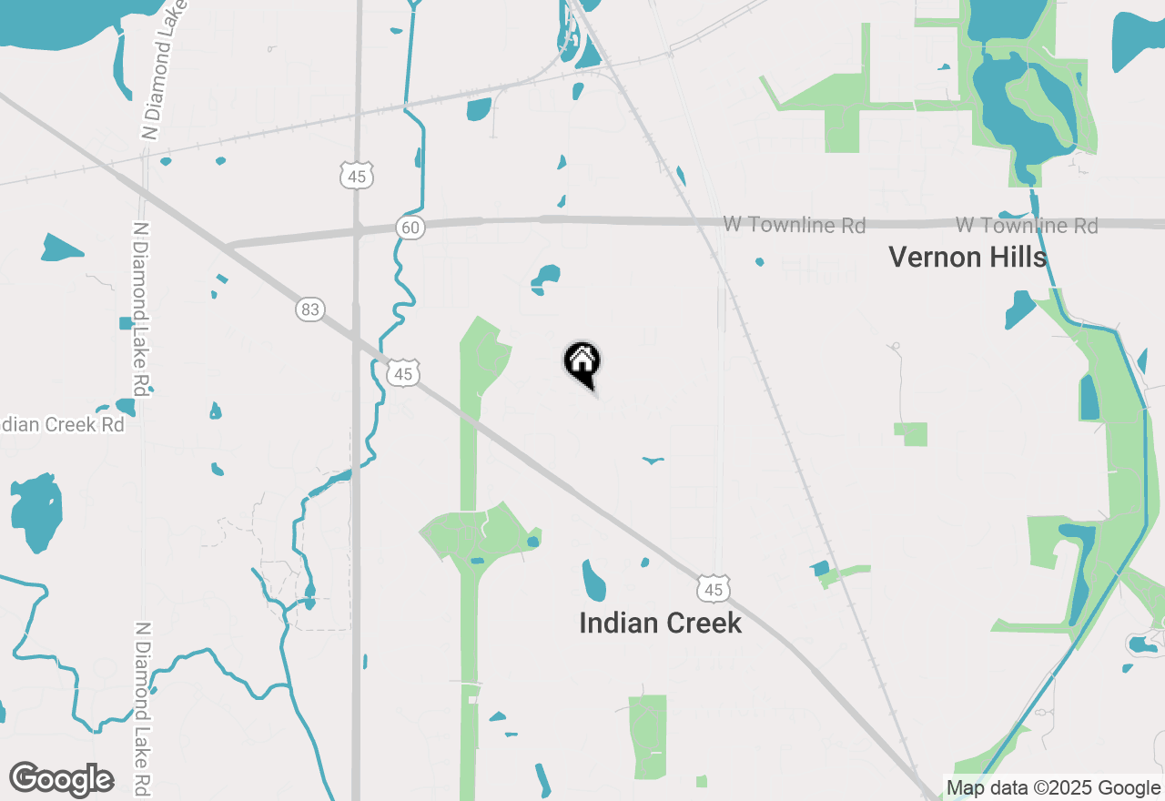 Map of 1220 Orleans Drive, Mundelein, IL 60060