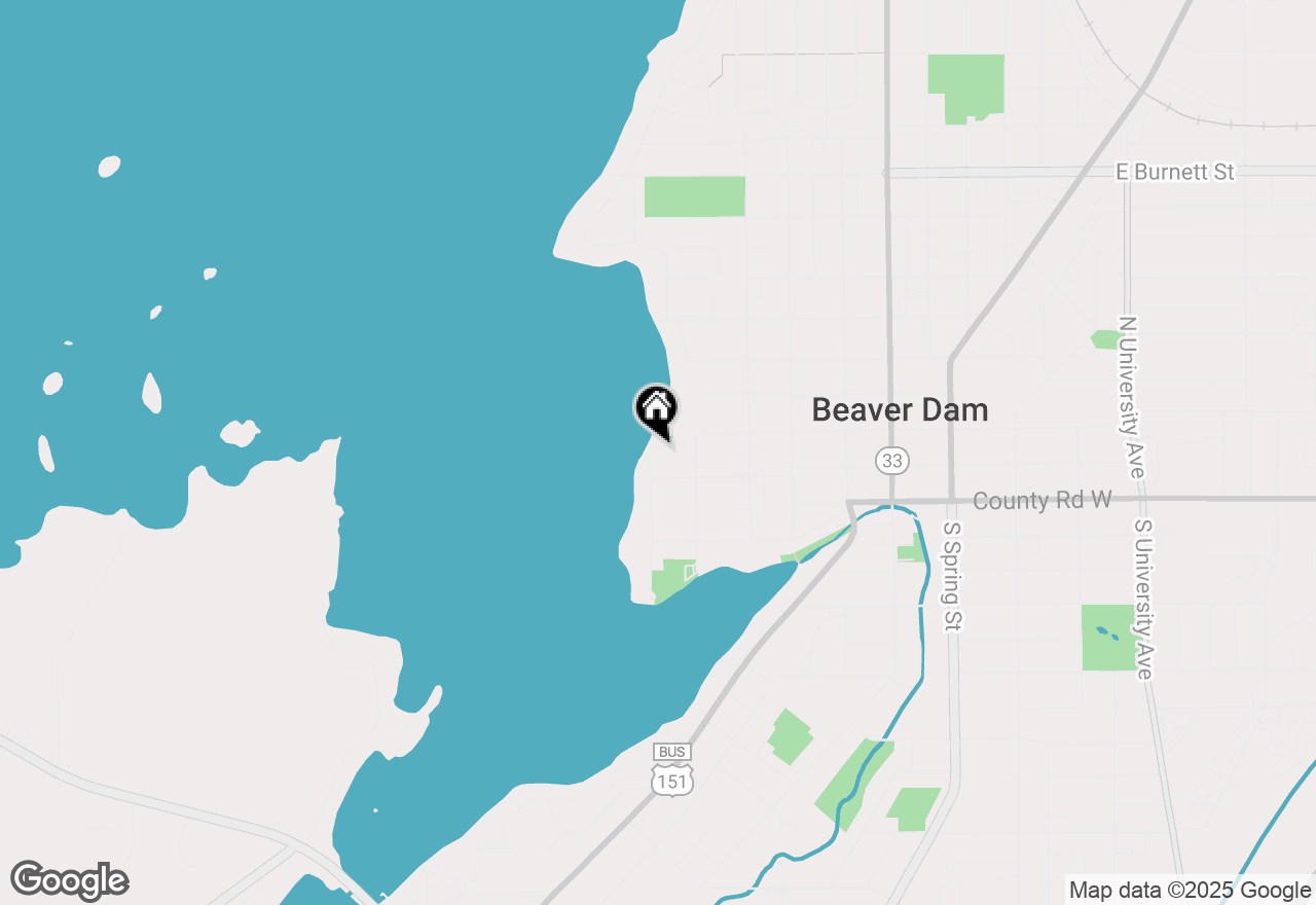 Map of 204 Lakeview Lane, Beaver Dam, WI 53916