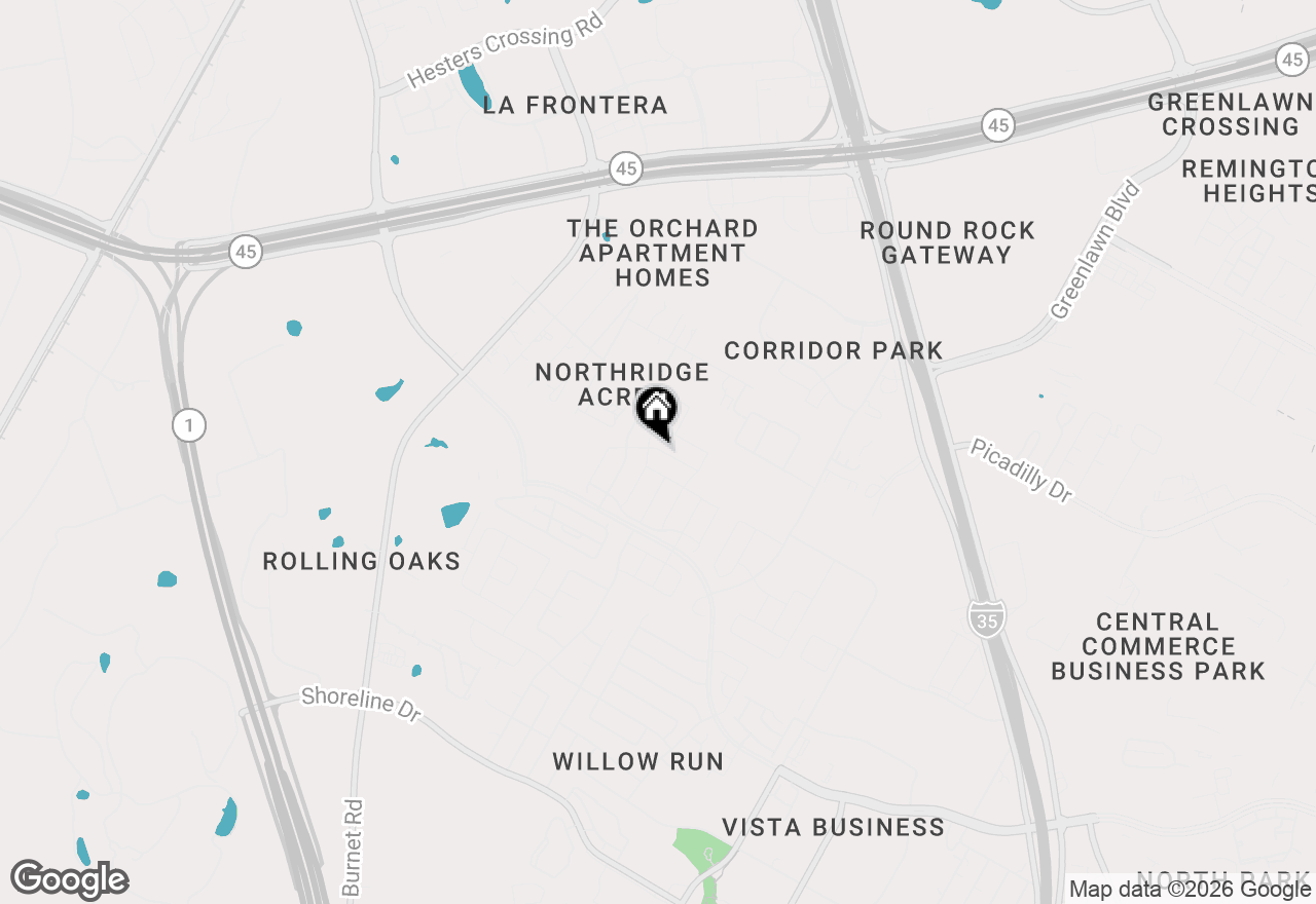Map of 3709 Tranquil Ln, Austin, TX 78728