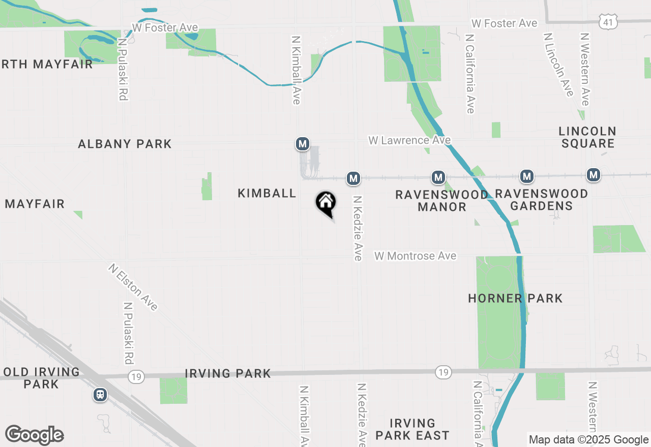 Map of 4502 N Spaulding Avenue, Chicago, IL 60625