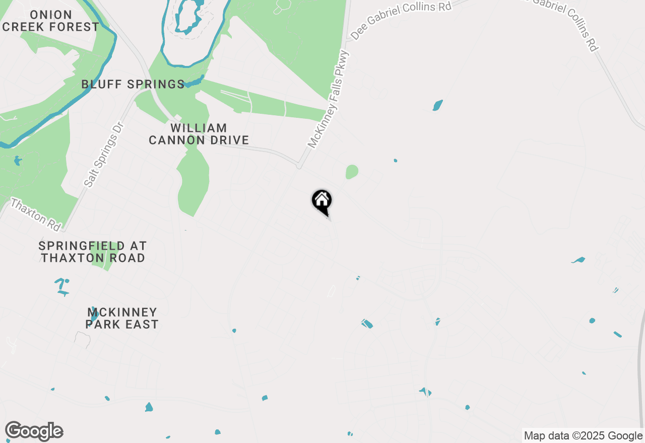 Map of 7312 Harmony Shoals Bnd, Austin, TX 78744