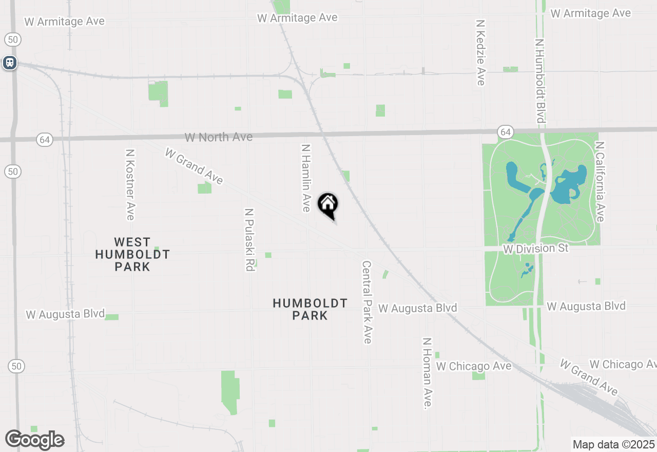 Map of 3709 W Potomac Avenue, Chicago, IL 60651