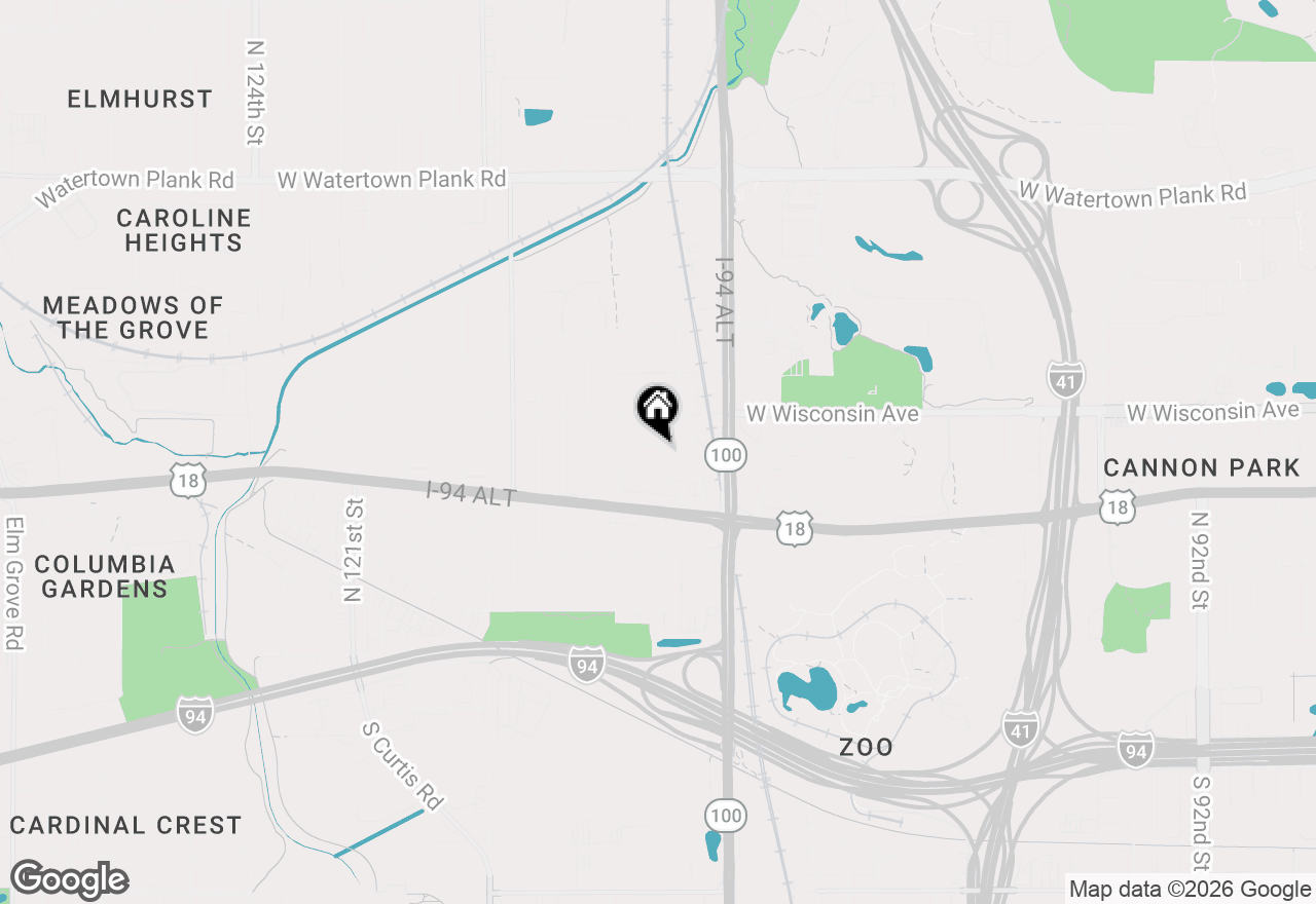 Map of 541 N 109th St, Wauwatosa, WI 53226