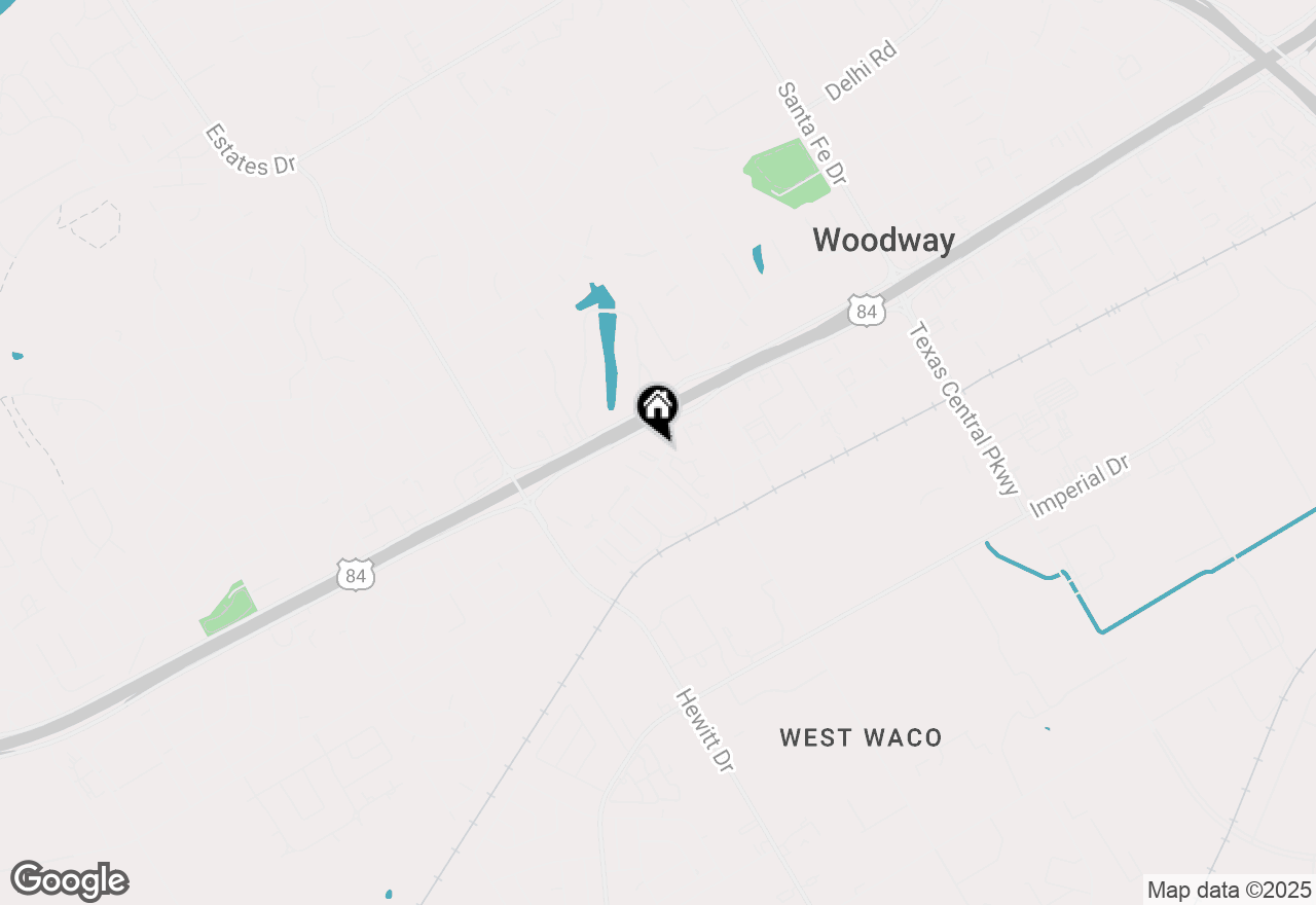 Map of 100 Landsborough Drive, Waco, TX 76712