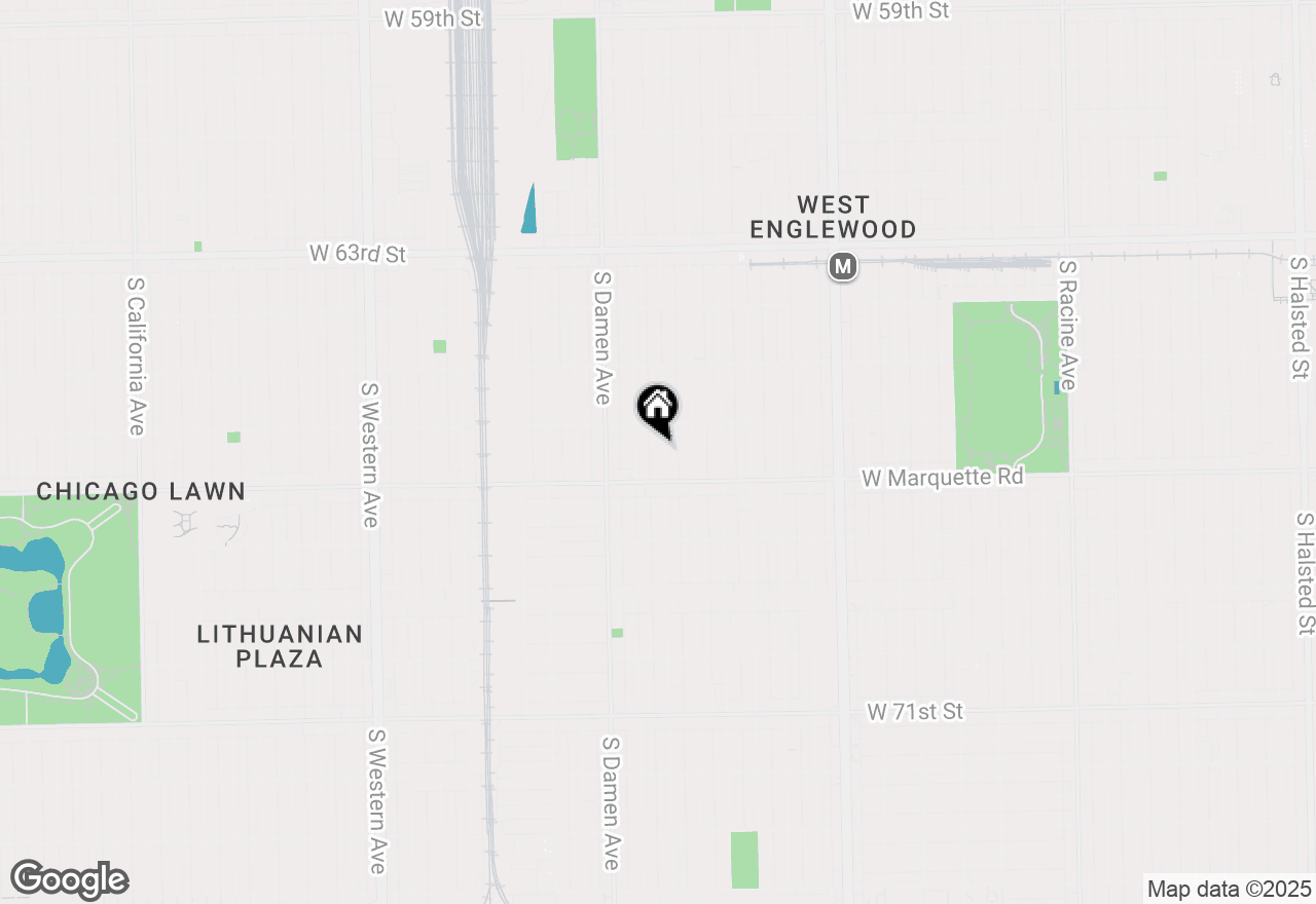 Map of 6626 S Wolcott Avenue, Chicago, IL 60636