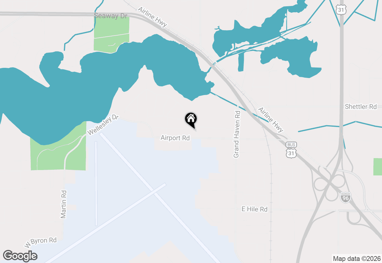 Map of 735 Wendover Boulevard, Norton Shores, MI 49441