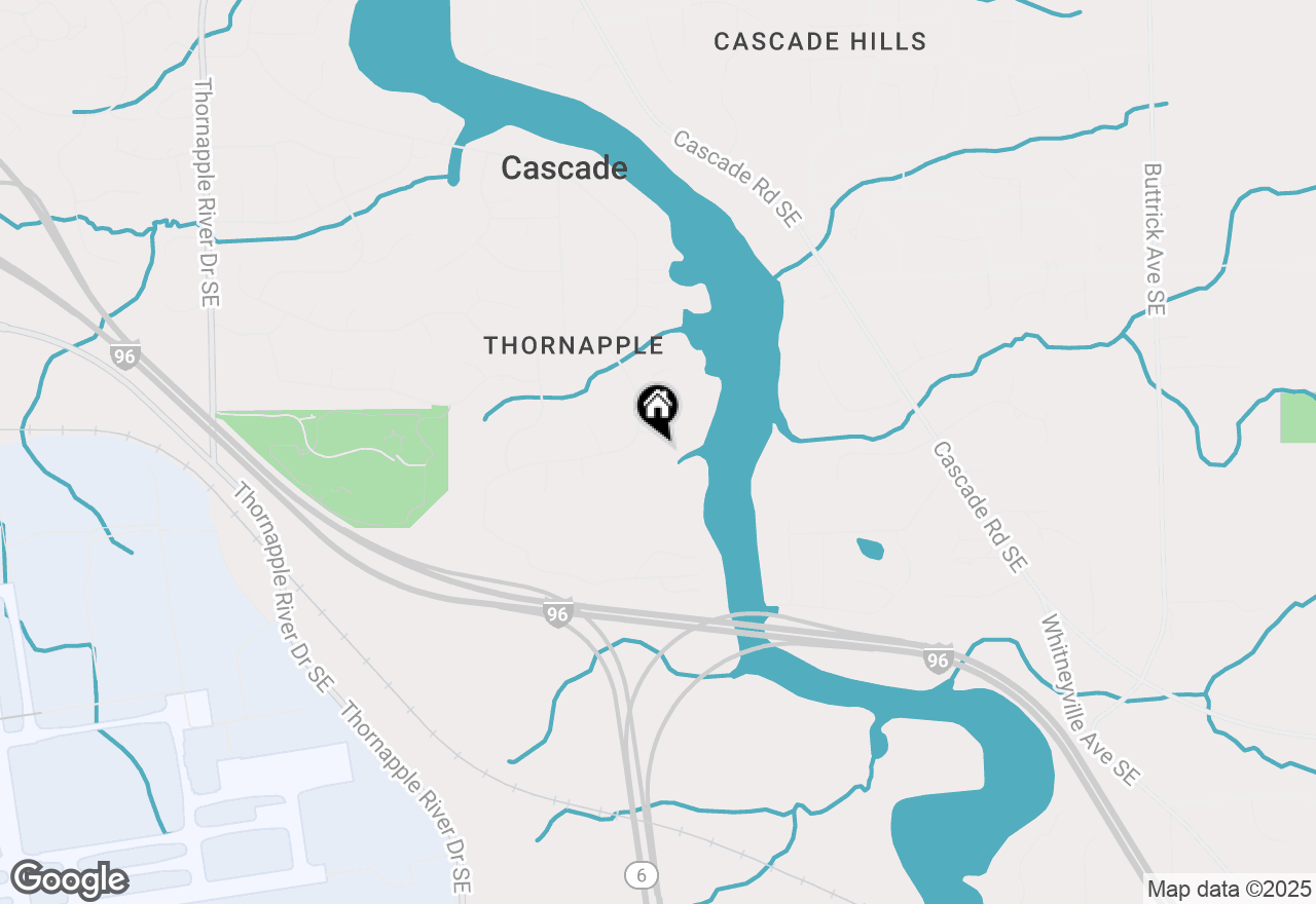 Map of 3817 Goodwood Drive Se, Grand Rapids, MI 49546