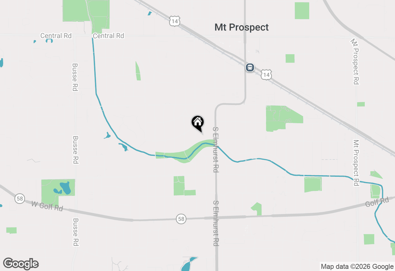 Map of 511 S Hi Lusi Avenue, Mount Prospect, IL 60056