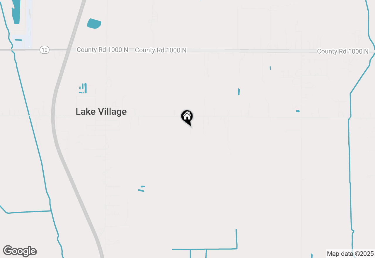 Map of 2345 W 950 N, Lake Village, IN 46349