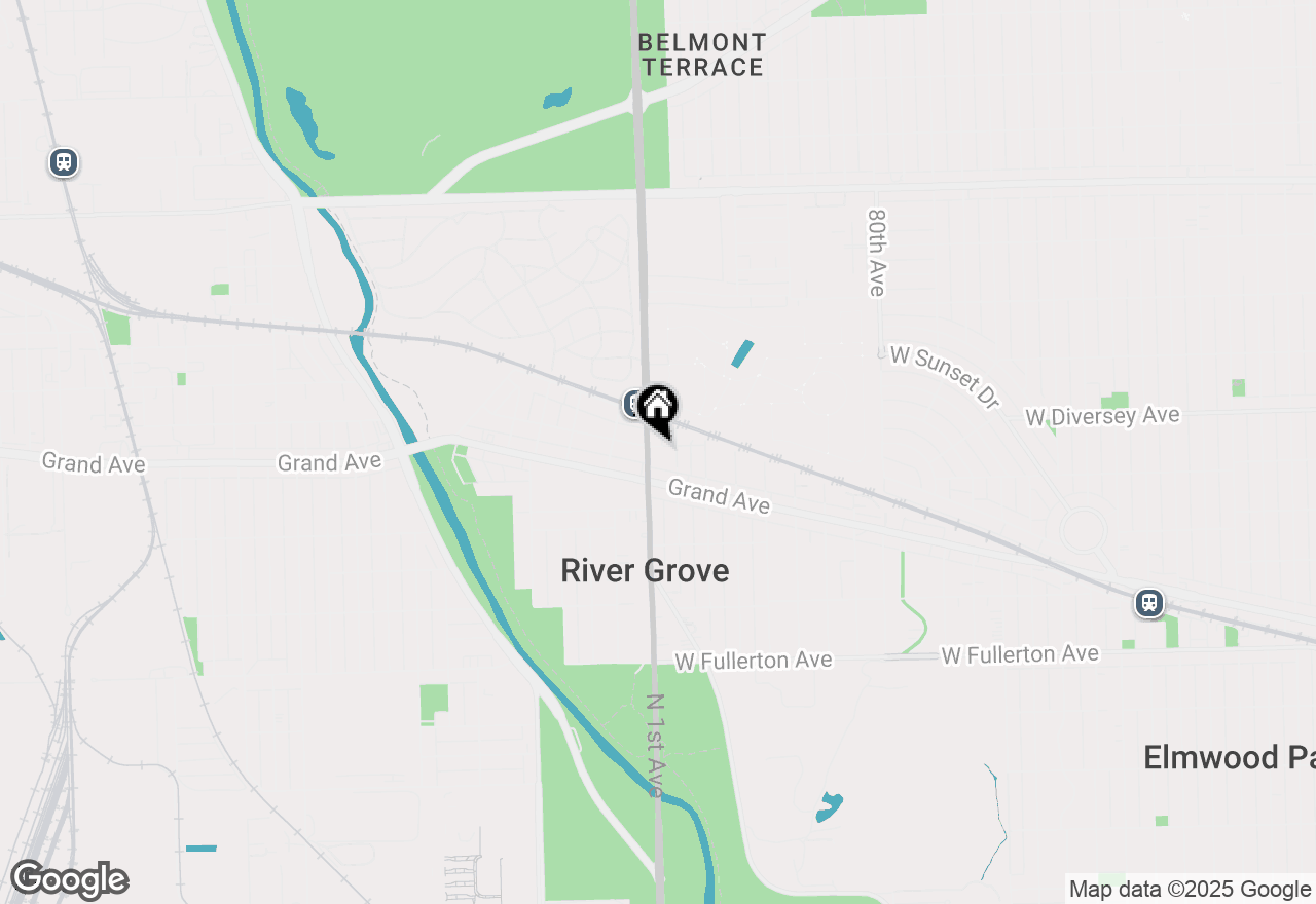 Map of 2725 Thatcher Avenue #308, River Grove, IL 60171